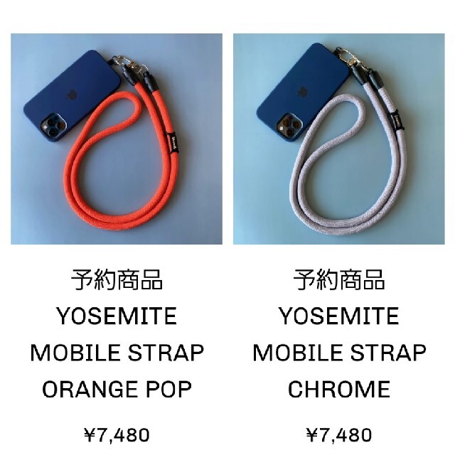 THE NORTH FACE(ザノースフェイス)のYOSEMITE STRAP  　坂口憲二デザイン　ネックストラップ スマホ/家電/カメラのスマホアクセサリー(ネックストラップ)の商品写真