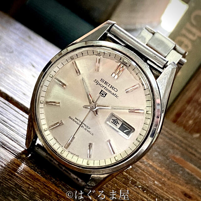 SEIKO - '66 Vint. セイコー スポーツマチック5 自動巻 SSケース OH ...