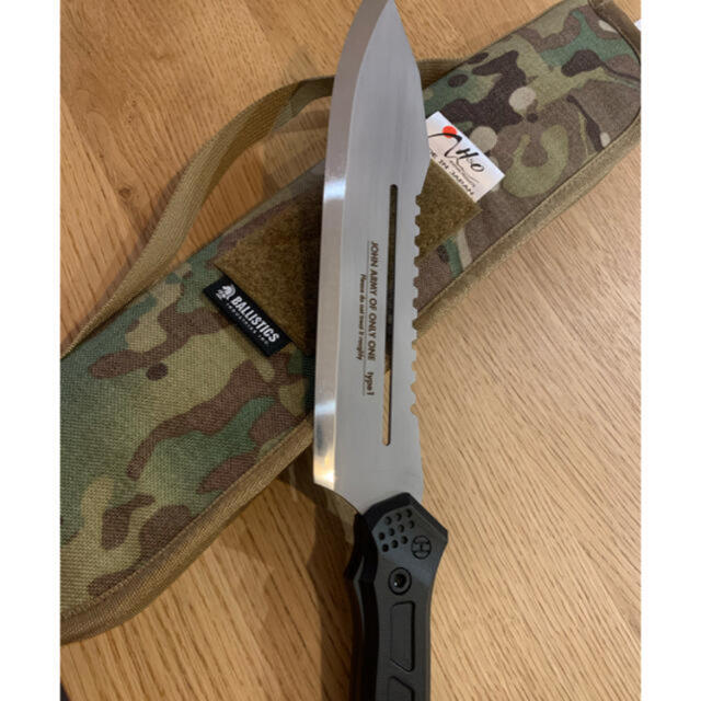 返品?交換対象商品】 h&o john army of only one type1 黒刃 ナイフ