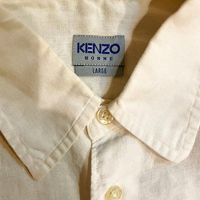 KENZO ケンゾー リネン シャツ 半袖 麻