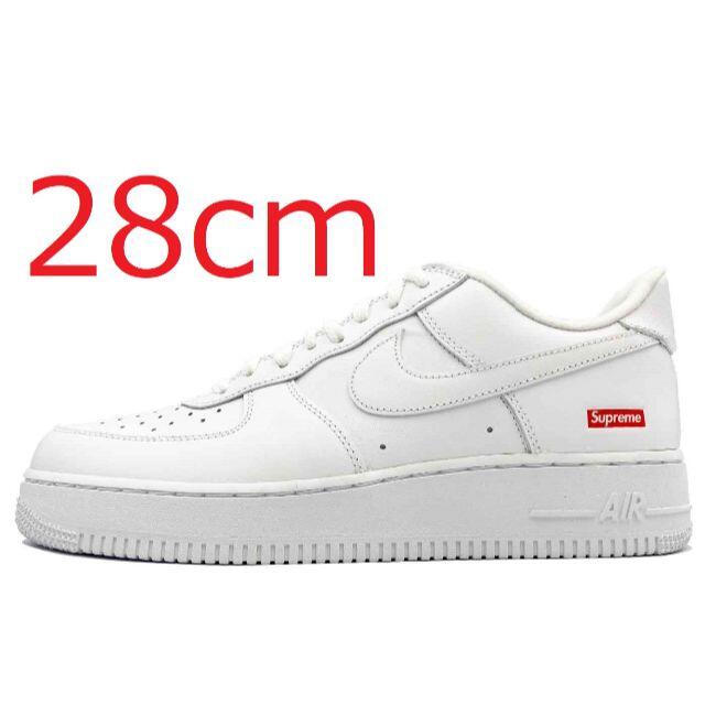 SUPREME × NIKE AIR FORCE 1 LOW WHITE 28 【内祝い】 15198円 aulicum ...
