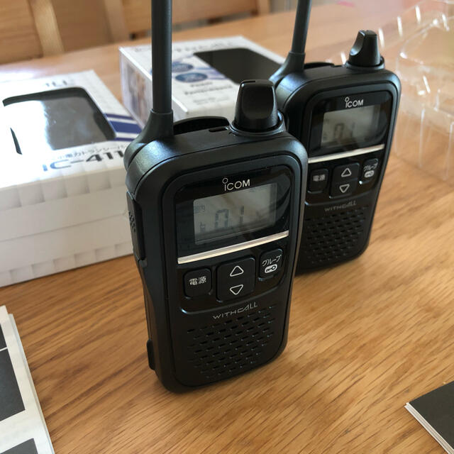 トランシーバー　2台セット　icom