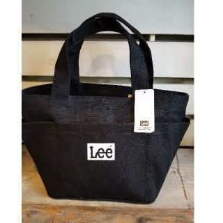 リー(Lee)のLee 3ポケットキャンバスミニトートバッグ(ブラック)(トートバッグ)