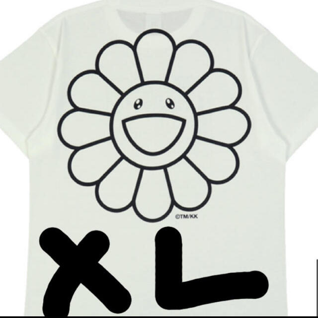 block chain tee 白 kaikaikiki  村上隆 サイズ　XL