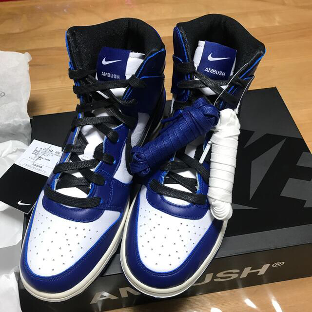 NIKE ダンク　HIGH×アンブッシュ　Deep Royal 1