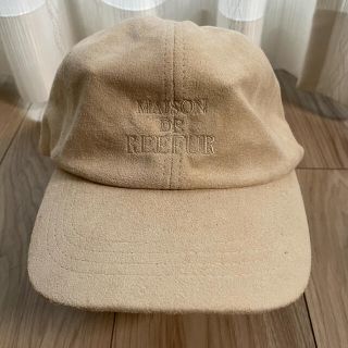 メゾンドリーファー(Maison de Reefur)のMAISON de REEFUR cap suede 梨花　ca4la(キャップ)