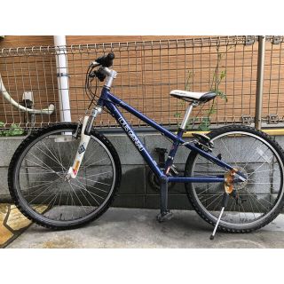 LOUIS GARNEAU - ルイガノkids自転車24インチ 2014モデル BLUE おまけ