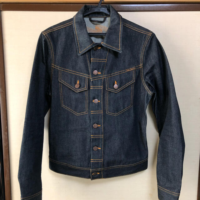 Nudie Jeans(ヌーディジーンズ)の大値下げ！！！Nudie Jeans Conny デニムジャケット Gジャン メンズのジャケット/アウター(Gジャン/デニムジャケット)の商品写真