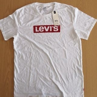 リーバイス(Levi's)の【定価3300円 22491-0424】(S 白) Levi’s ロゴTシャツ(Tシャツ/カットソー(半袖/袖なし))