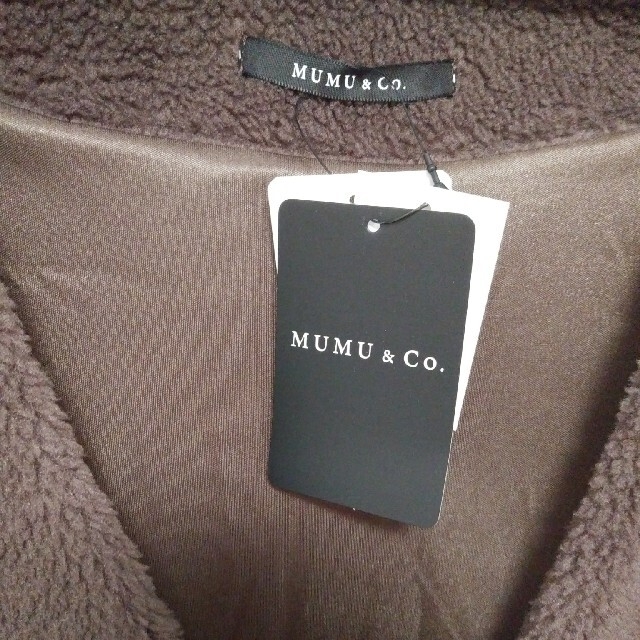 しまむら(シマムラ)のMUMU＆Co.ロング丈アウター🌈大きいサイズ レディースのジャケット/アウター(ロングコート)の商品写真