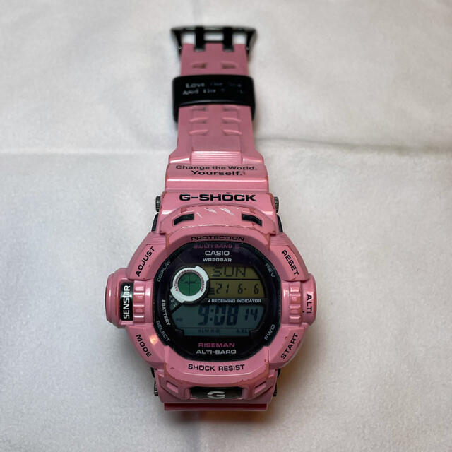 G SHOCK   G SHOCKGWKJライズマン ピンク CASIOの通販 by