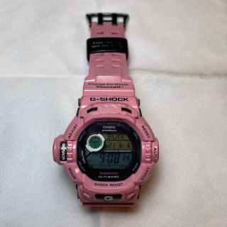 ジーショック(G-SHOCK)のG-SHOCK「GW-9200KJ」ライズマン　ピンク　CASIO(腕時計(デジタル))