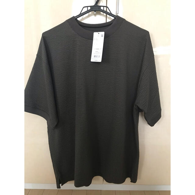 シルケットシアサッカーTシャツ ナノユニバース