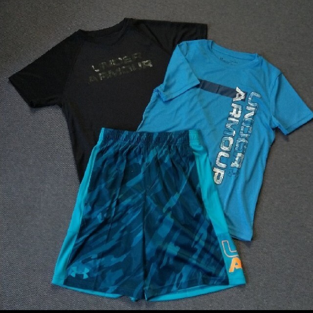 UNDER ARMOUR - 新品！アンダーアーマー 150 Tシャツ ハーフパンツ ...