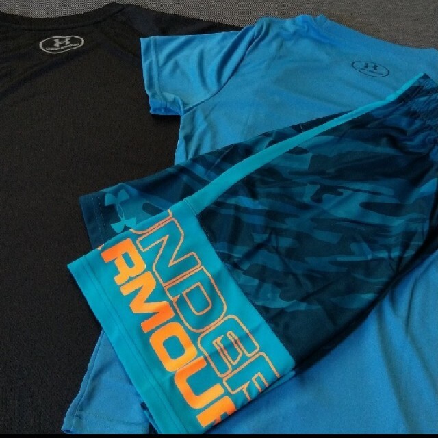 UNDER ARMOUR - 新品！アンダーアーマー 150 Tシャツ ハーフパンツ ...