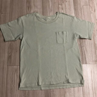 ジーユー(GU)のジーユー Tシャツ グリーン Mサイズ(Tシャツ/カットソー(半袖/袖なし))