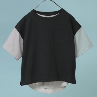 フリークスストア(FREAK'S STORE)の新品 フリークスストア キッズ レイヤード セット 半袖 Tシャツ(Tシャツ/カットソー)