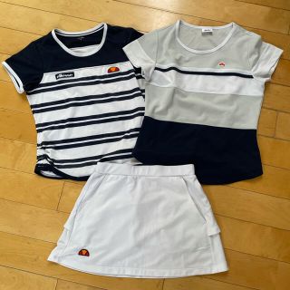 エレッセ(ellesse)のエレッセ　トップス　スコート　３枚セット(ウェア)