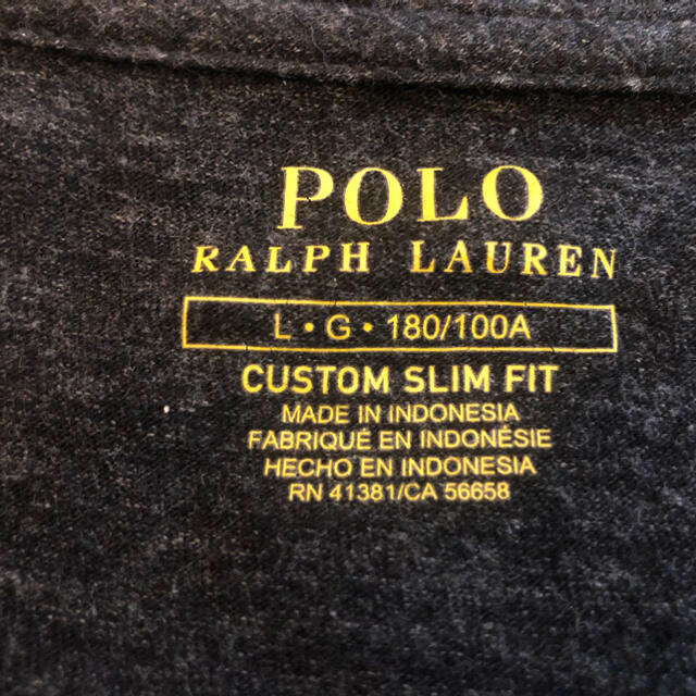 POLO RALPH LAUREN(ポロラルフローレン)のラルフローレン ビッグポニー 長袖Tシャツ Lサイズ メンズのトップス(Tシャツ/カットソー(七分/長袖))の商品写真