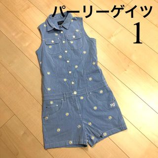 ノースリーブ【美品】パーリーゲイツ　オールインワン　レディース