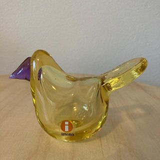 イッタラ(iittala)のイッタラ　シエッポ　イエローアメジスト(置物)