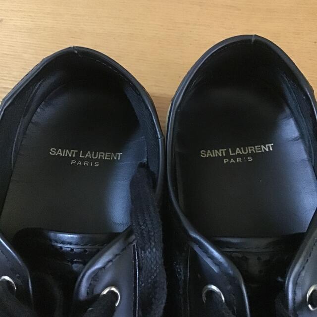 Saint Laurent(サンローラン)のSAINT LAURENT PARIS レザースニーカー メンズの靴/シューズ(スニーカー)の商品写真