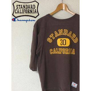 スタンダードカリフォルニア(STANDARD CALIFORNIA)のチャンピオン 7分 七分 7分袖 七分袖 チャンピオンコラボ (Tシャツ/カットソー(七分/長袖))