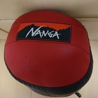 ナンガ(NANGA)の だーの様専用ナンガ(NANGA) ダウンバッグ450(レッド) シュラフ 寝袋(寝袋/寝具)