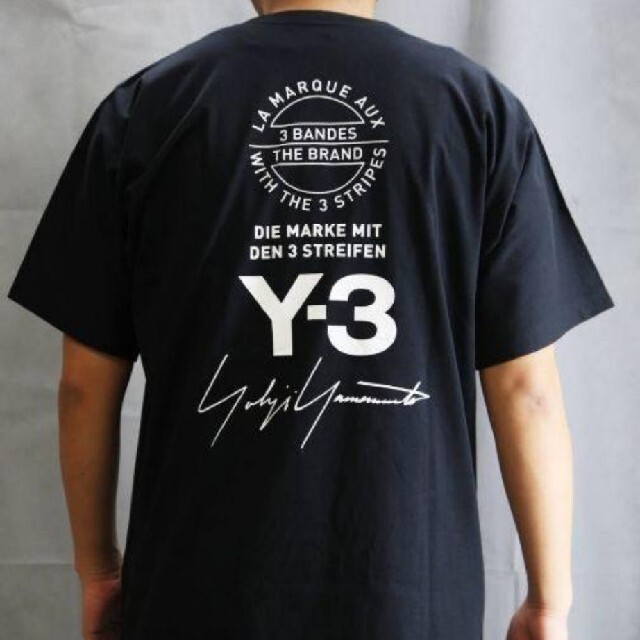 Y3【本物・正規品】希少プレミアム級 完売商品 Y-3 15周年記念ロゴTシャツ