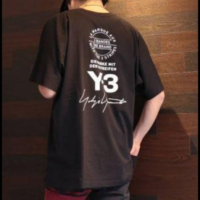 【本物・正規品】希少プレミアム級 完売商品 Y-3 15周年記念ロゴTシャツ