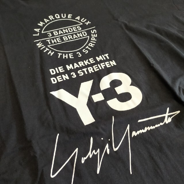 【本物・正規品】希少プレミアム級 完売商品 Y-3 15周年記念ロゴTシャツ