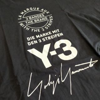 【本物・正規品】希少プレミアム級 完売商品 Y-3 15周年記念ロゴ T