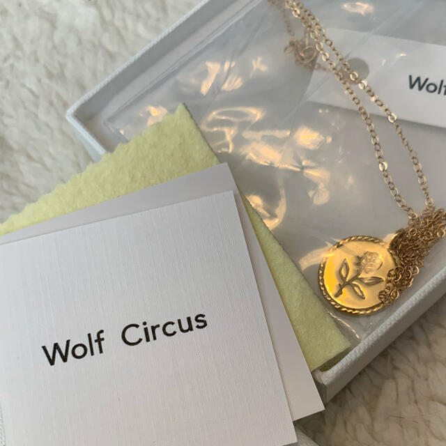 EDIT.FOR LULU(エディットフォールル)のWolf Circus ウルフサーカス　ローズコインネックレス レディースのアクセサリー(ネックレス)の商品写真