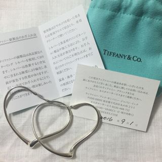 ティファニー(Tiffany & Co.)の正規品♡ᵕ̈Tiffany オープンハートフープピアスM(ピアス)