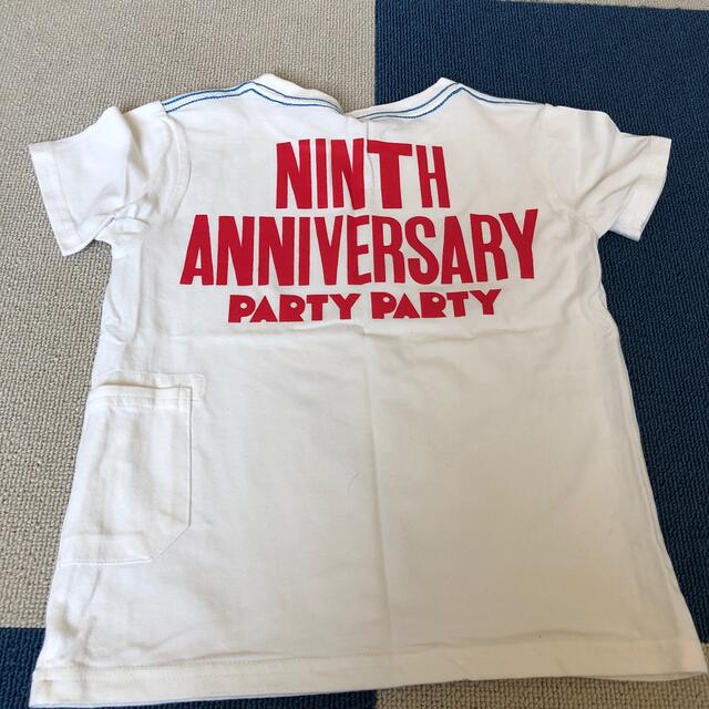 PARTYPARTY(パーティーパーティー)のパーティーパーティー110センチTシャツ キッズ/ベビー/マタニティのキッズ服男の子用(90cm~)(Tシャツ/カットソー)の商品写真