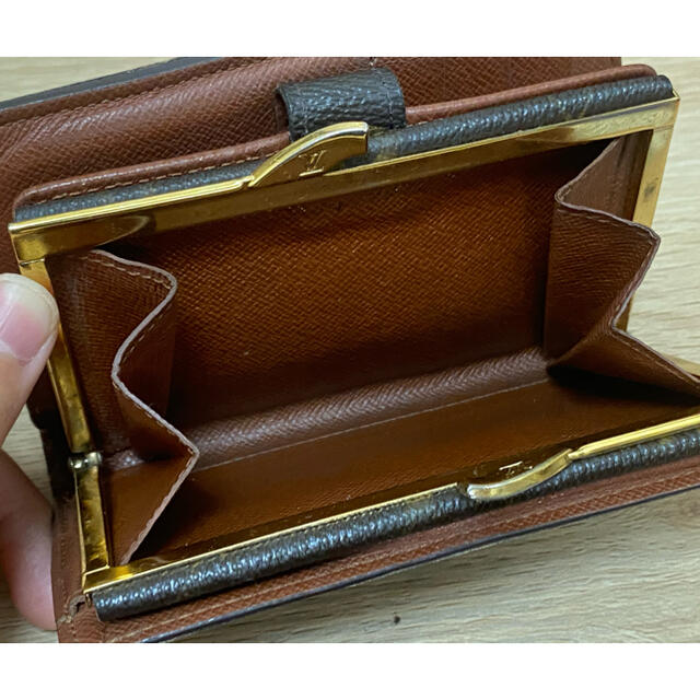 LOUIS VUITTON(ルイヴィトン)のルイヴィトン　モノグラム　がま口折り財布 メンズのファッション小物(折り財布)の商品写真