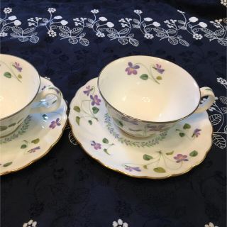 ノリタケ(Noritake)の　sakuraribboｎ様専用ノリタケ　カップアンドソーサー2客(食器)