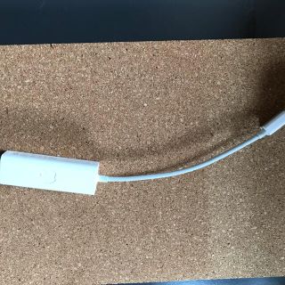 アップル(Apple)のApple純正 USB-Lanアダプタ A1277(PC周辺機器)