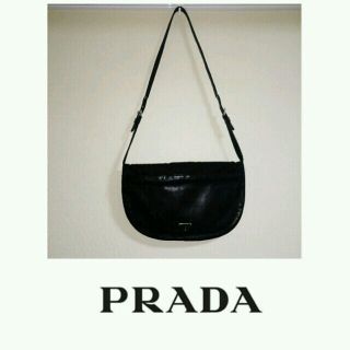 プラダ(PRADA)のレザー×ナイロンショルダーバッグ(ショルダーバッグ)