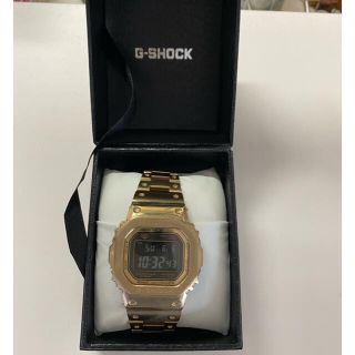 ジーショック(G-SHOCK)のカシオG shock 35周年モデルGMW-B5000GD-9JF(腕時計(デジタル))