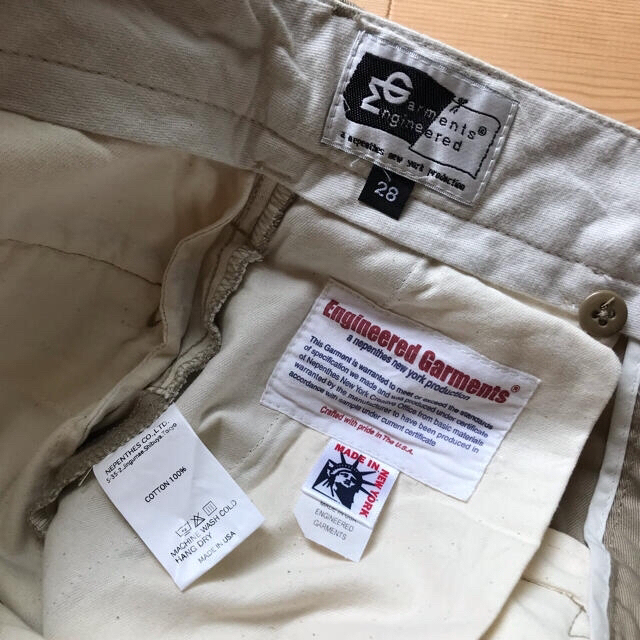 Engineered Garments(エンジニアードガーメンツ)の⭐専用⭐engineered garments　パンツ　メンズ　サイズ28 メンズのパンツ(ワークパンツ/カーゴパンツ)の商品写真