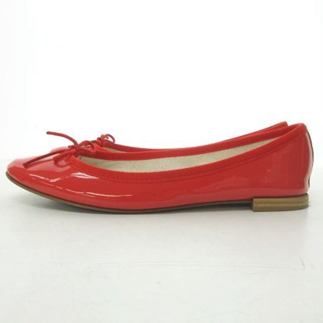 repetto(レペット)のレペット Repetto フラットシューズ 赤 36 1/2 約23cm レディースの靴/シューズ(バレエシューズ)の商品写真