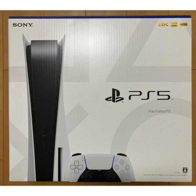 PlayStation(プレイステーション)のPS5 PlayStation5 本体 CF1-1000A01 新品未使用 エンタメ/ホビーのゲームソフト/ゲーム機本体(家庭用ゲーム機本体)の商品写真