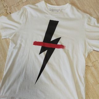 ニールバレット(NEIL BARRETT)のニールバレット　サンダーボルト　Tシャツ M(Tシャツ/カットソー(半袖/袖なし))