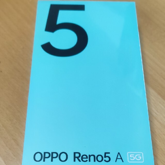 simフリー OPPO Reno5 A シルバーブラック ワイモバイル