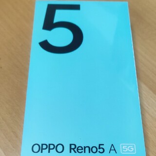 OPPO Reno5 A シルバーブラック Y!mobile版SIMフリー 新品