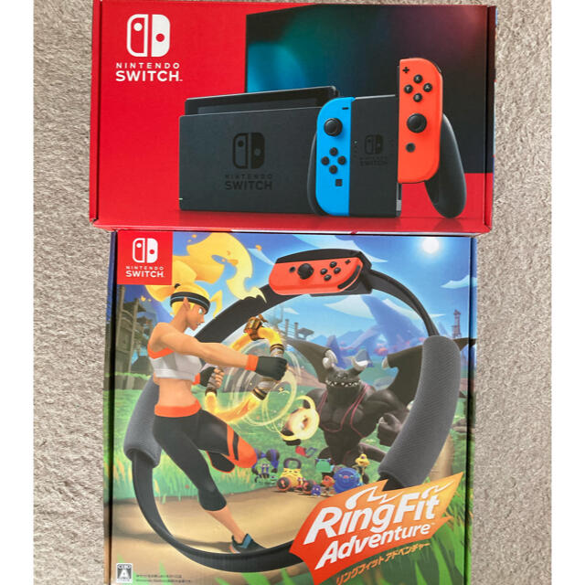 Nintendo Switch 本体　リングフィットアドベンチャー　セット