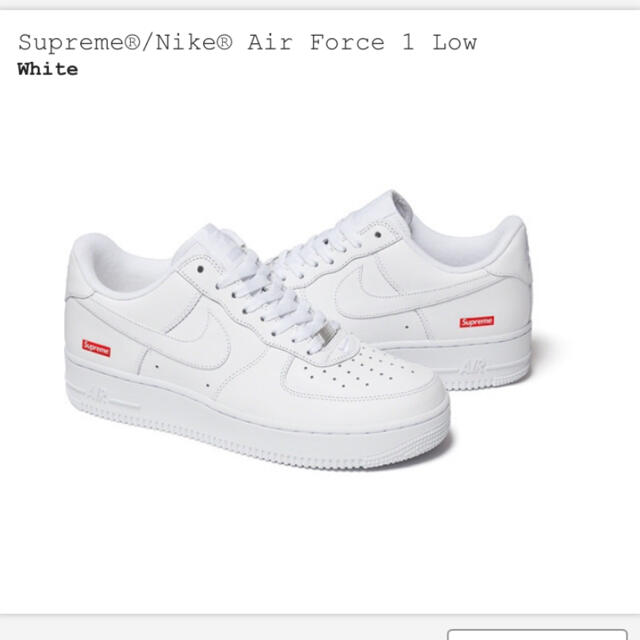 28.0cm Supreme®/Nike® Air Force 1 Low