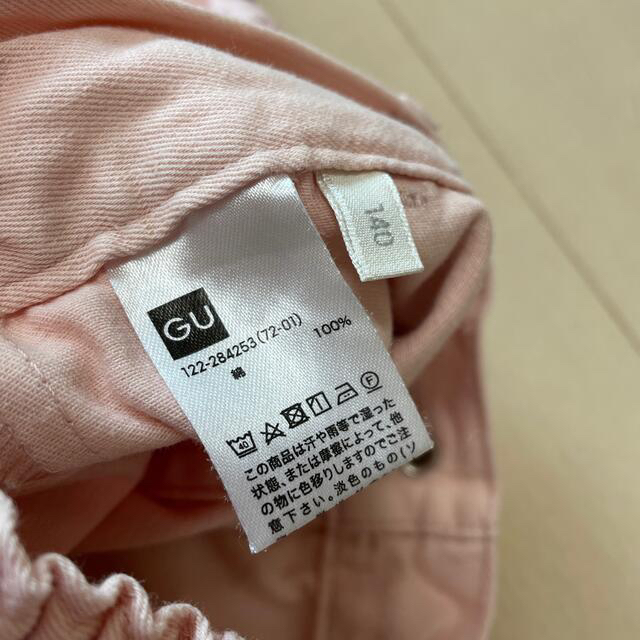 GU(ジーユー)のGU  ショートパンツ　ガールズ 140 キッズ/ベビー/マタニティのキッズ服女の子用(90cm~)(パンツ/スパッツ)の商品写真