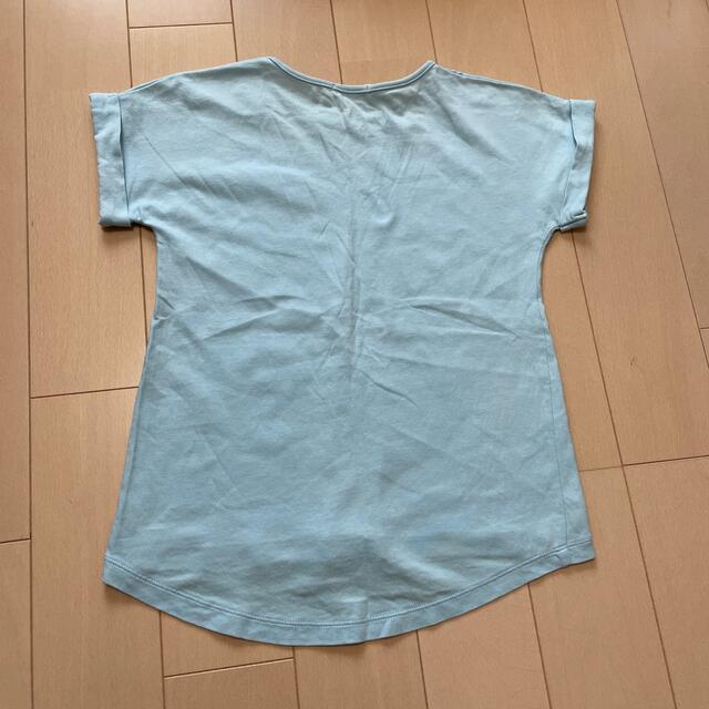 GU(ジーユー)のGU Tシャツ　ガールズ　140 キッズ/ベビー/マタニティのキッズ服女の子用(90cm~)(Tシャツ/カットソー)の商品写真